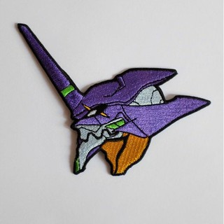 Patch Neon Genesis Evangelion Eva 01 Varios Tamanhos Shinji Bordado Termocolante