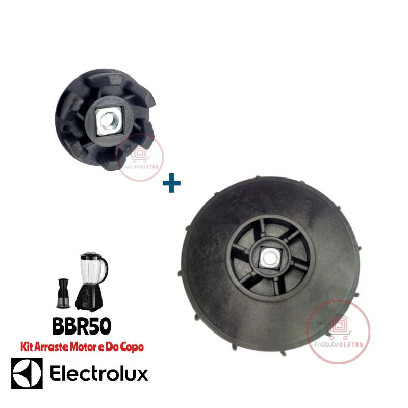 Arraste do Motor e do Copo Liquidificador Electrolux BBR50