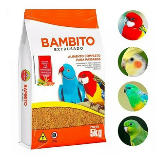 Ração Bambito Extrusado Biotron 5Kg