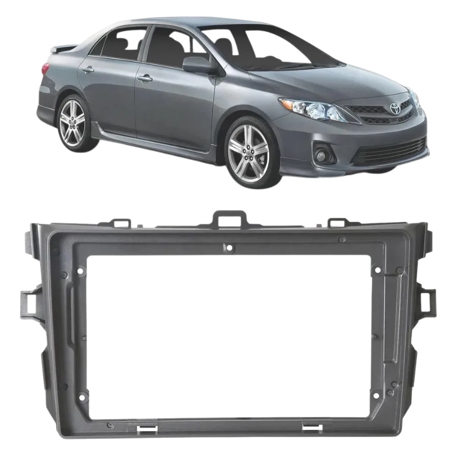 Moldura Painel Corolla Multimidia e Mp5 9polegadas 2008/2013
