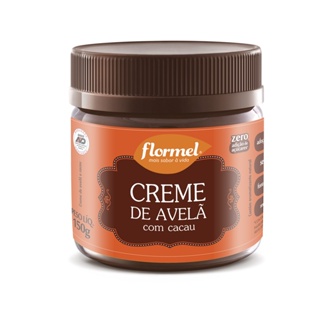 Creme De Avelã E Cacau Zero Açúcar Flormel 150g em Oferta na Shopee