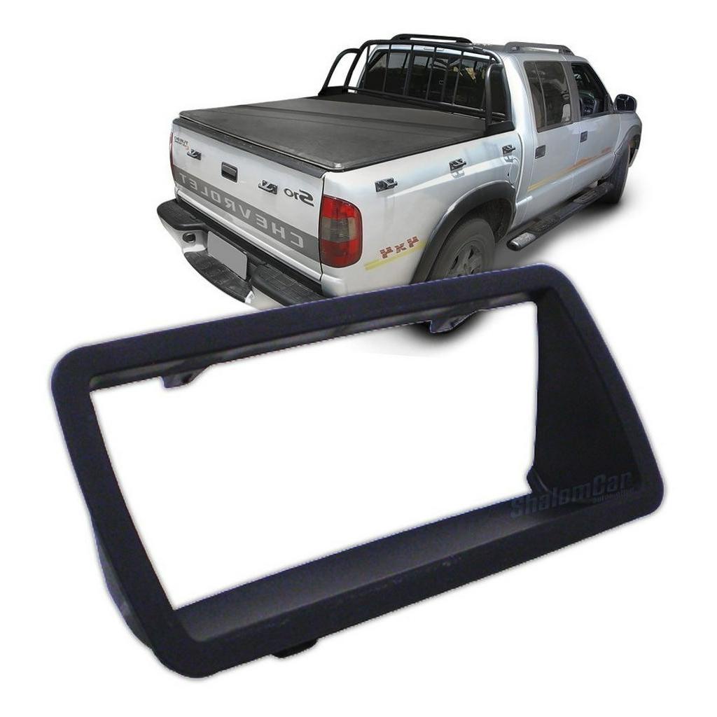 Moldura Macaneta Tampa Traseira S10 95 A 2011 em Oferta na Shopee