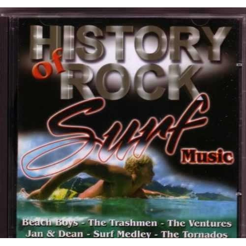 Cd History Of Rock - Surf Music Varios Artistas lacrado