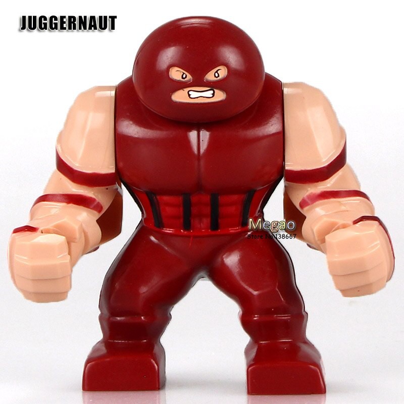 Bloco Boneco Fanatico Juggernaut Blocos De Montar Lego Super heroi Filme  Marvel Herói X Men Inimigo Xf1 | Shopee Brasil