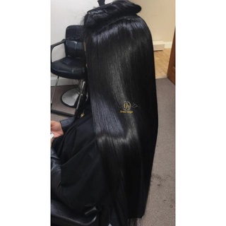 Cabelo Orgânico Mega Hair Liso Natural Idêntico Humano Com Volume 8Telas 270 Gramas 70cm - ENVIO IMEDIATO