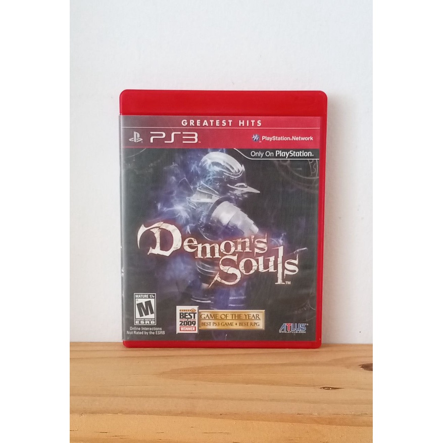 Demon's Souls - Demons Souls - Greatest Hits - Playstation 3 - Completo - Original - Play 3 - Ps3 - Região 1 (americano) - Código BLUS 30443GH