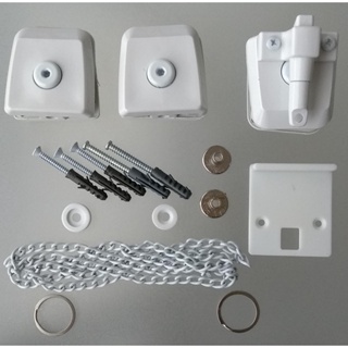 Kit Instalação Basculante Corrente - Kit 06 em Oferta na Shopee