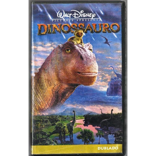 144 Fvc- Fita de VHS Original- Filme- Dinossauro- Walt Disney- Infantil- Dublado