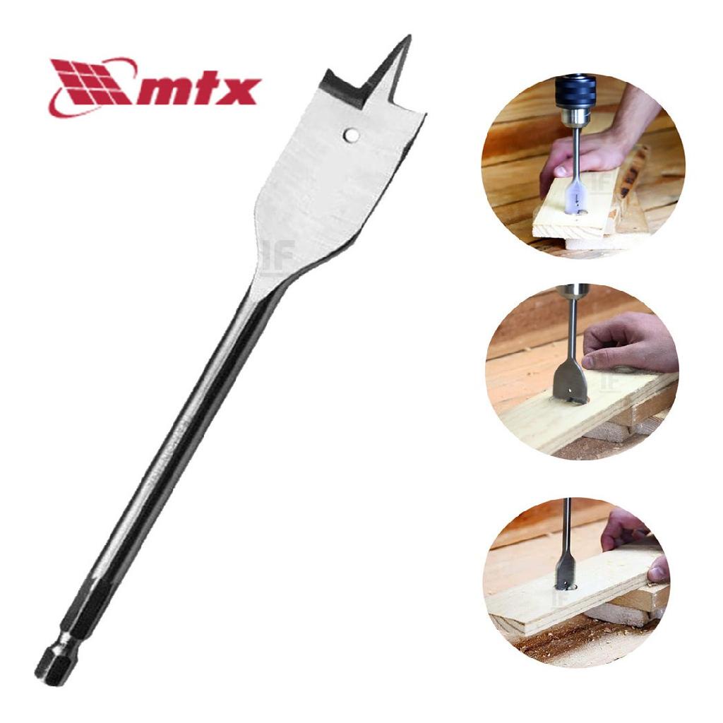 Broca Chata Para Madeira 25mm Mtx em Oferta na Shopee