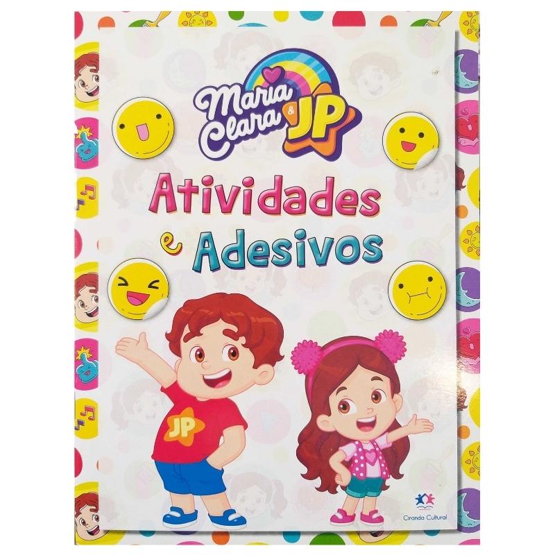 Livro de Atividades e Adesivos Maria