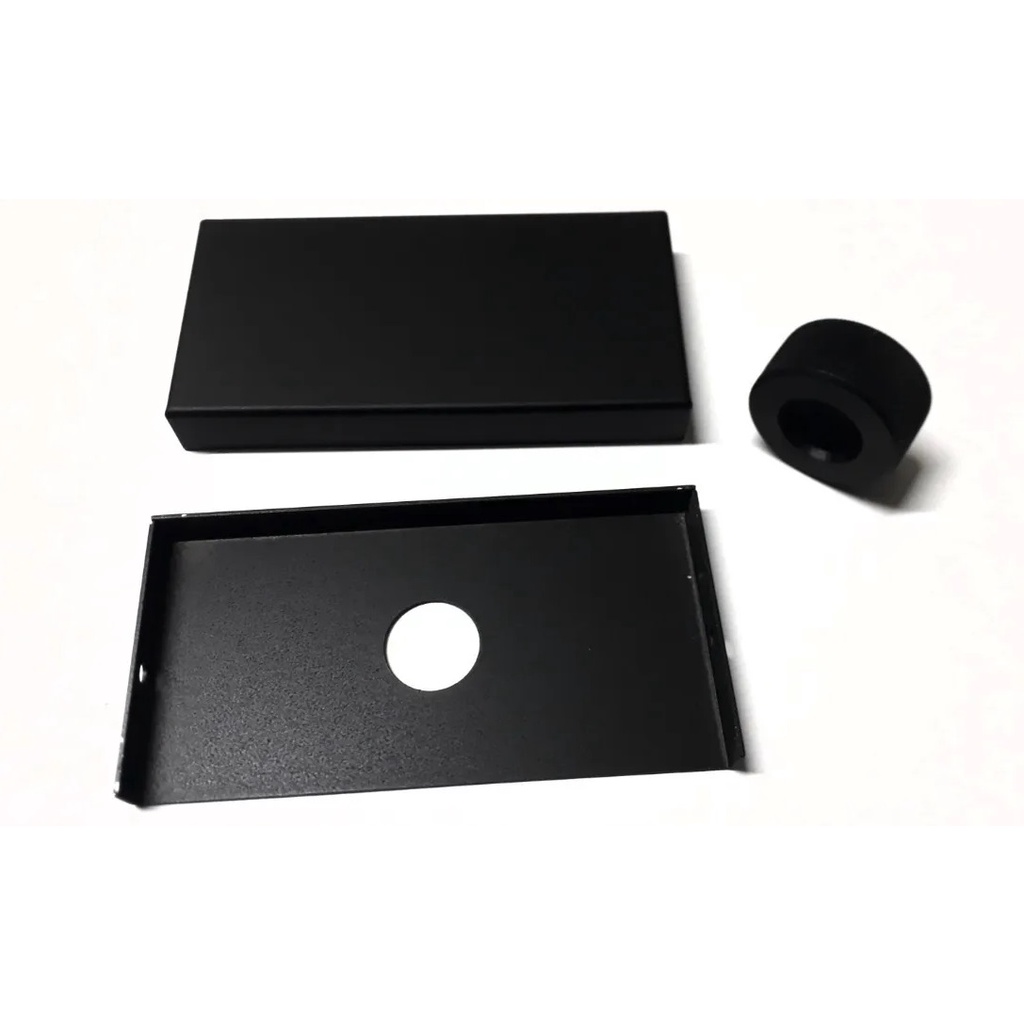 Capa Para Trinco De Piso Marca Dorma Mod. Sm1060 Cor Preto
