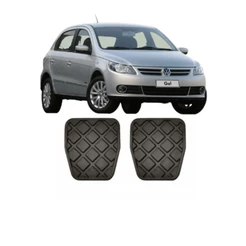 Kit Capa De Pedal Freio E Embreagem Gol Saveiro Voyage G5 G6