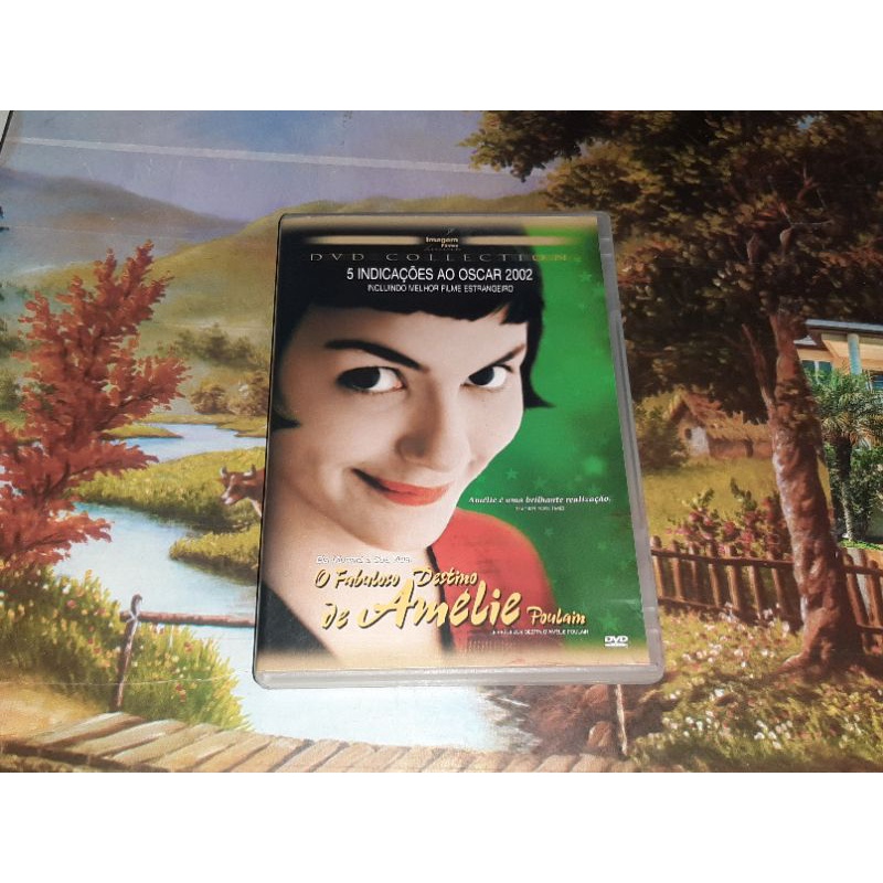 Dvd O Fabuloso Destino De Amelie Poulain Original Shopee Brasil 