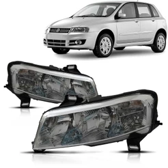 Par Farol Stilo 2008 2009 2010 2011 2012 Foco Duplo Cromado