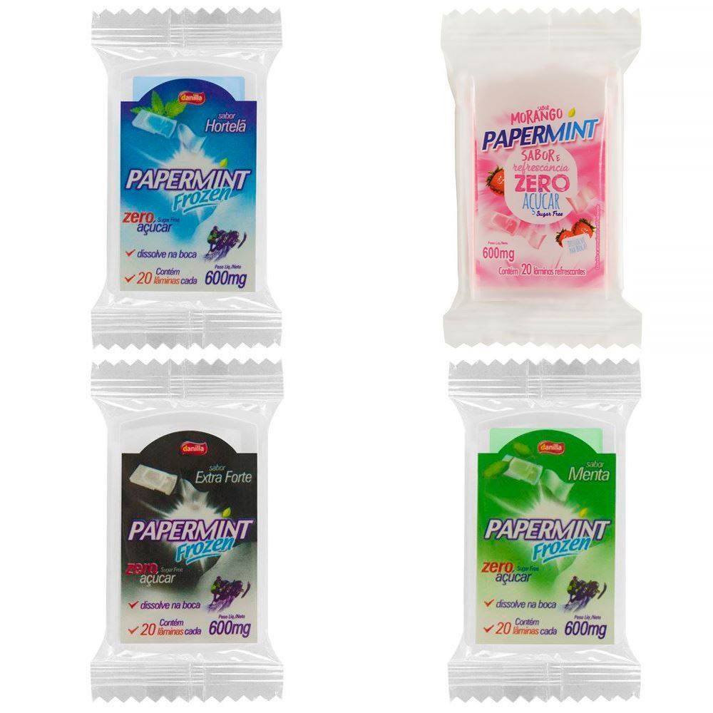 Lâmina Bucal Para Sexo Oral PAPERMINT Zero Açúcar SEX SHOP Produtos Adultos Sexy shop