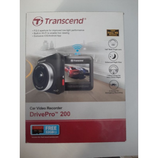 Driver Pro 200 Câmera Para Carro Transcende