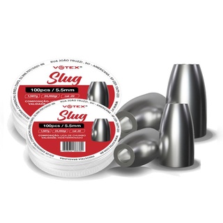 2 Chumbinhos Slug 5.5mm 1,587g 200 Unidades - Votex