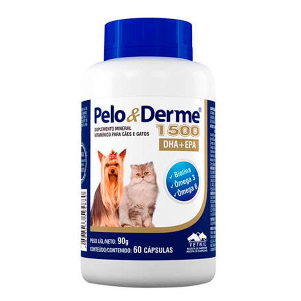 Suplemento Pelo e Derme 1500 DHA+EPA Vetnil C/60 Cápsulas em Oferta na Shopee