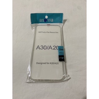 Samsung A30 / A20 1 Capa Case Capinha Frente E Verso 360 Full Cover (Anti impacto queda choque proteção protetora silicone reforçada transparente aparelho borda)