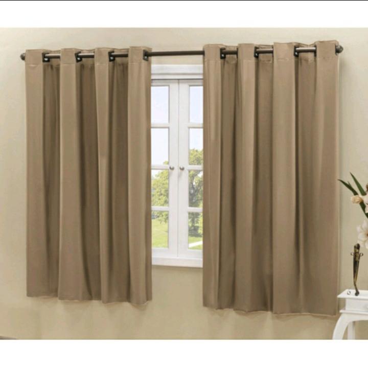Cortina Blackout Corta Luz 2,20 m x 1,30 m para Sala e Quarto em Oferta na Shopee