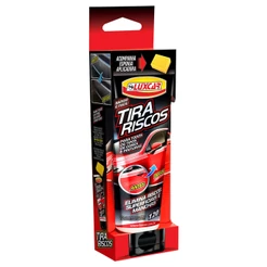 Cera tira risco 120g elimina riscos e manchas + esponja