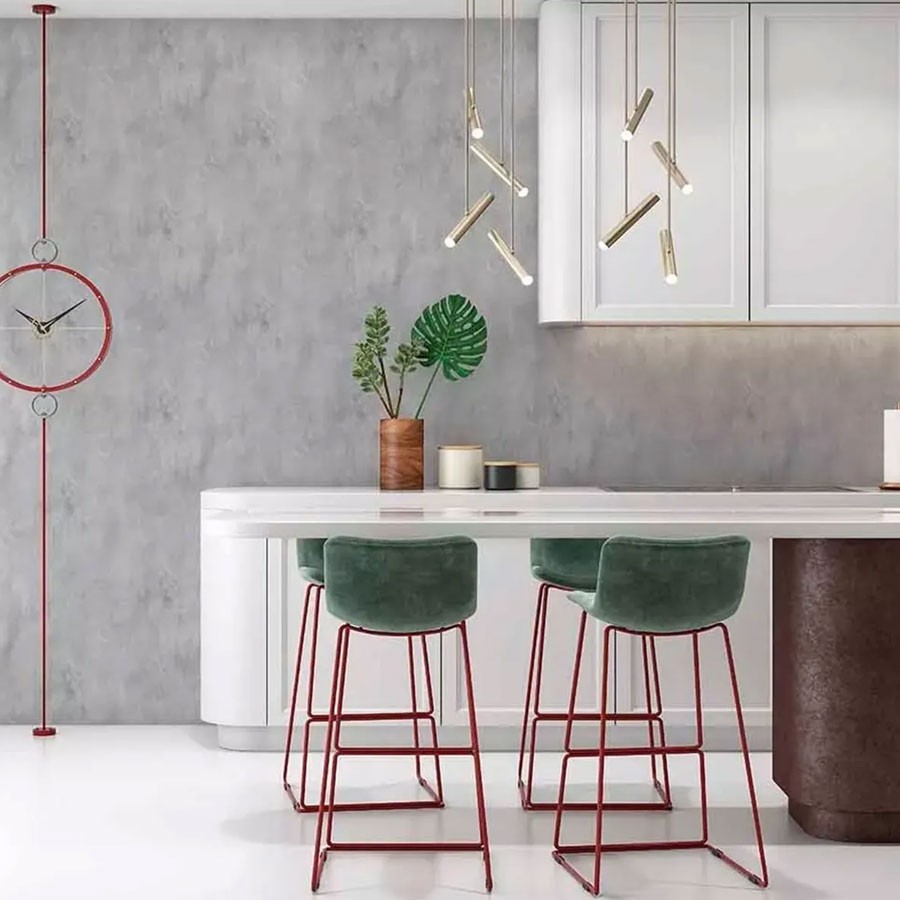 Papel De Parede Autocolante Adesivo Cimento Queimado Lavável em Oferta na Shopee