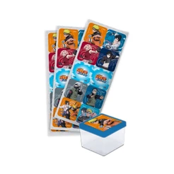 Adesivo Quadrado Lembrancinha Festa Naruto - 30 uni- Rizzo