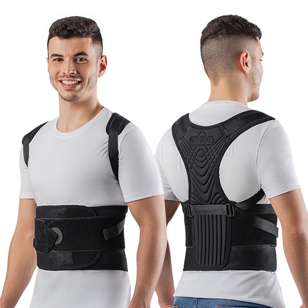 Corretor Postural Support Hidrolight Unissex Original Alívio Dor Estreito | OR1455 Largo