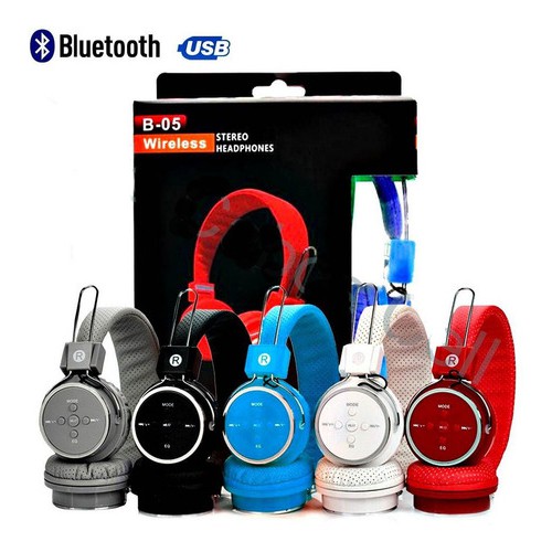 Fone De Ouvido Sem Fio Bluethooth Heardphones B-05