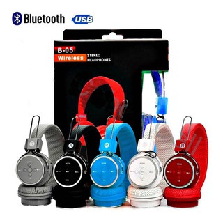 Fone De Ouvido Sem Fio Bluethooth Heardphones B-05