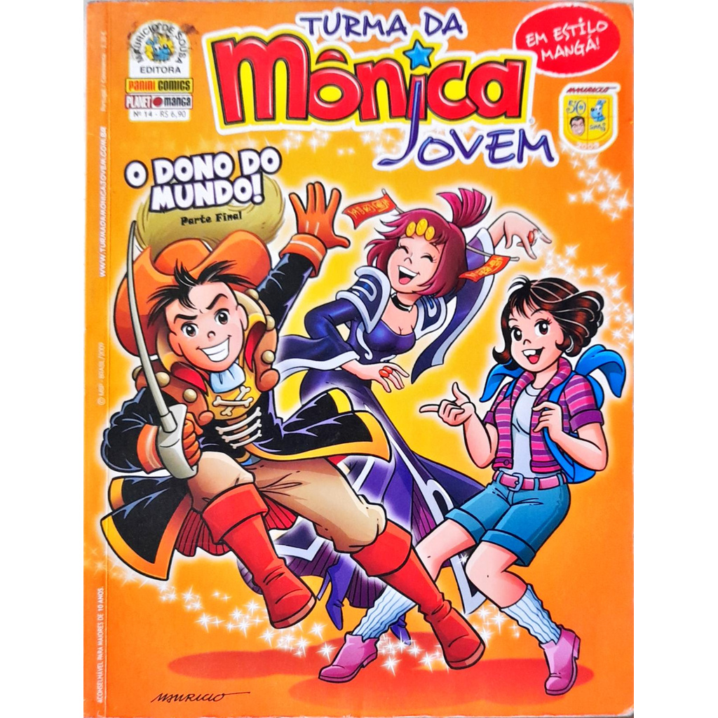 Turma da Mônica Jovem Nº 14 o Dono do Mundo Parte Final