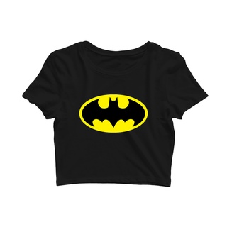 Cropped Batman Super Heroi DC Comics Blusa Feminina