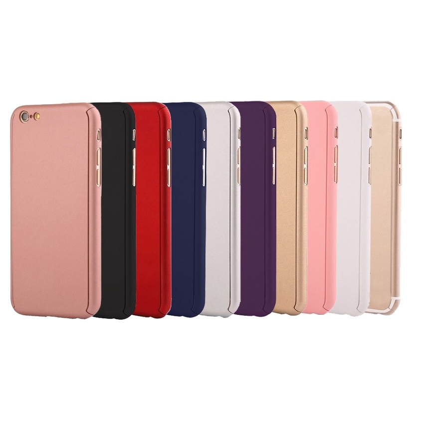 Capinha iPhone 7 / iPhone 8 / iPhone SE 2020 / iPhone SE 2022 4,7'' Frente e Verso 360º + Película de Vidro