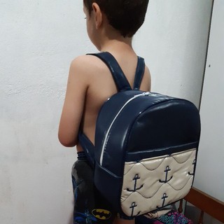 Mochila de Costa infantil marinheiro