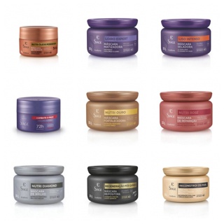 Cronograma Capilar Siàge Eudora - Mascara Capilar ( á escolher) em Oferta na Shopee