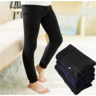 Meia Calça Térmica Infantil Flanelada Masculina cuecão ceroula 2 a 16 anos fleece Sem Pé inverno frio