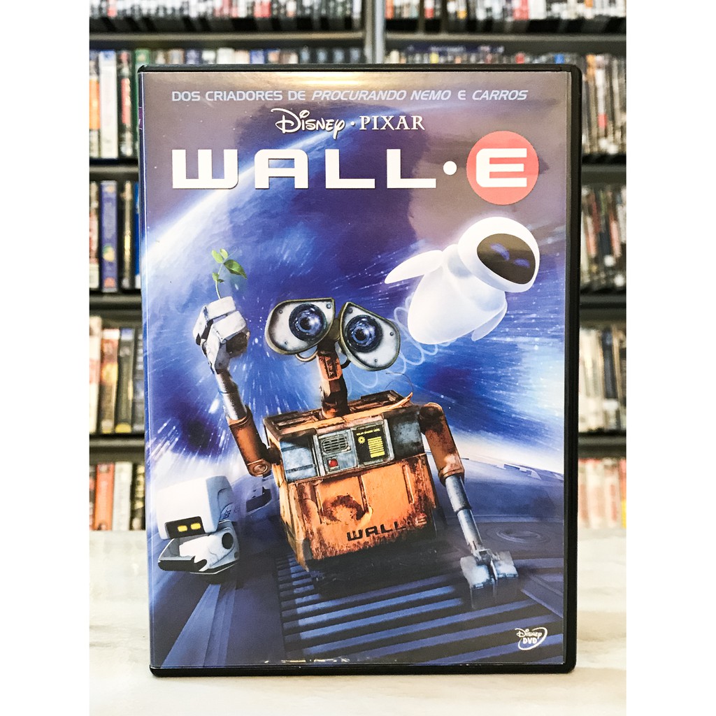 Dvd Wall E Original Desenho Infantil Disney Pixar Walle Wall E Shopee Brasil