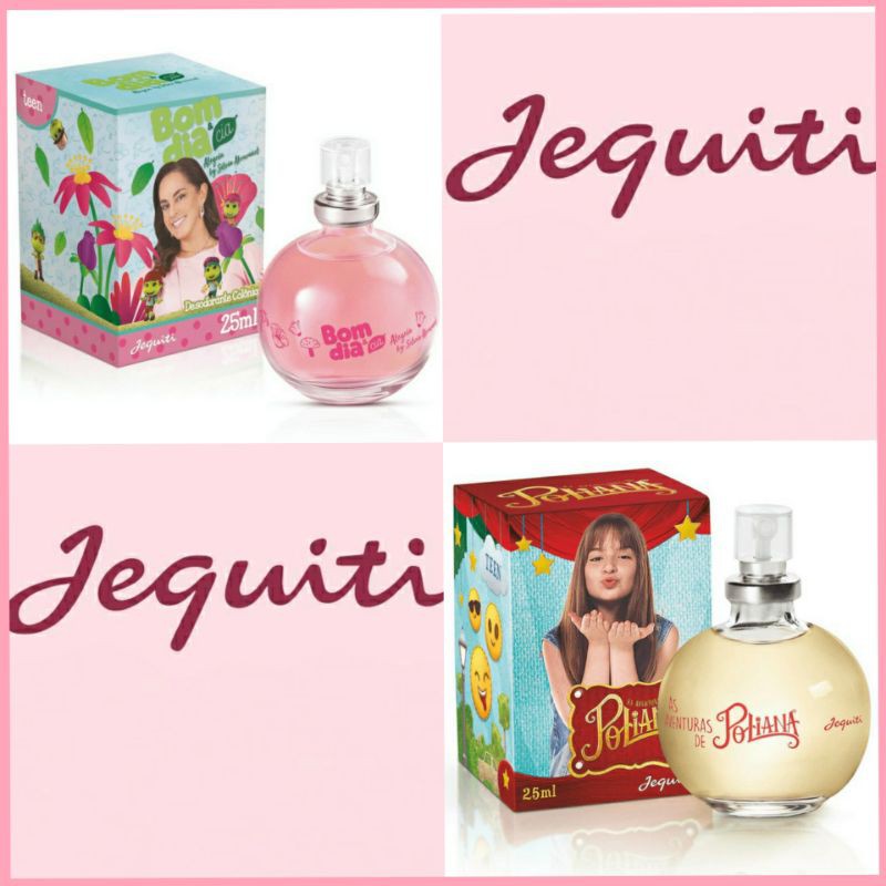 Kit com 2 Colônias Minisséries Jequiti Femininas Teen, de 25 ml cada (As  aventuras de Poliana e Bom dia & Cia Alegria By Silvia Abravanel) (Perfumes  Jequiti) | Shopee Brasil
