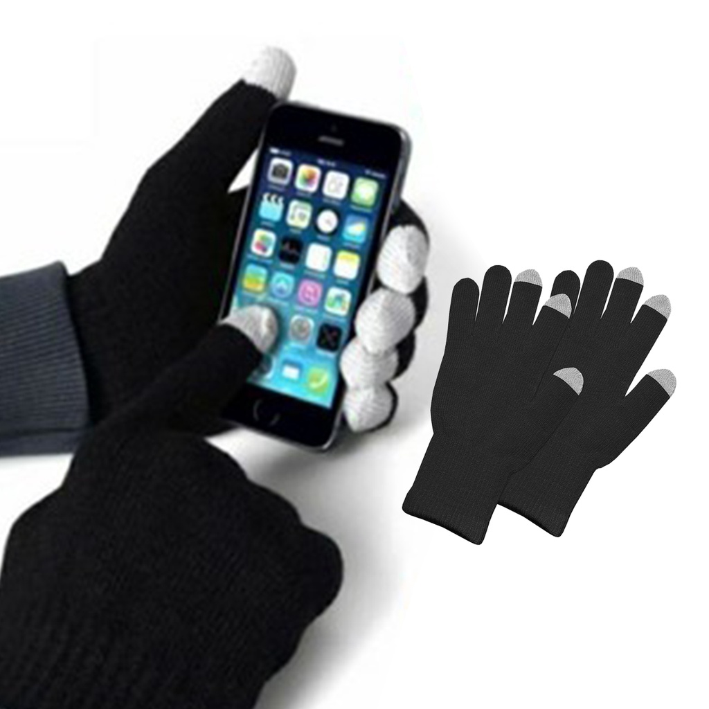 Luva de Lã TOUCH para Uso de Celular Tablet Inverno Adulto Térmica Screen Samsung iPhone Xiaomi Frio Inverno Trabalho