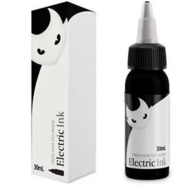 Tinta Tatuagem Electric Ink Preto Linha 30ml Tattoo Black Liner Oferta Promoção Promoção