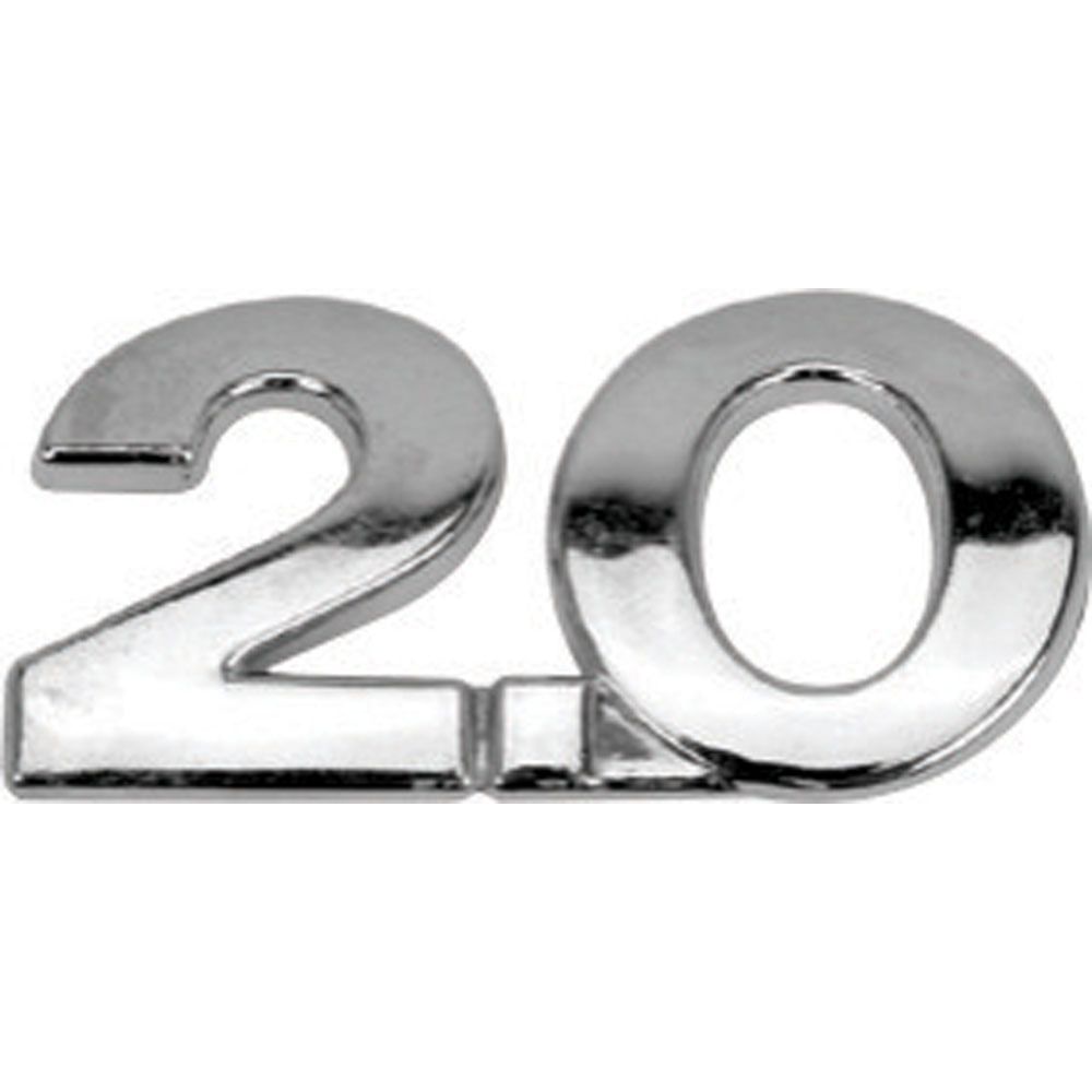 LETREIRO (2.0) VOLKSWAGEN G3 CROMADO em Oferta na Shopee