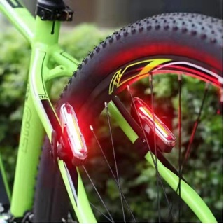 Lanterna Sinalizador Traseira Led 3 Cores Bike Recarregável
