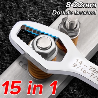 Chave Torx De Cabeça Dupla Universal De 8-22 Mm, Reparo Automático, Ferramenta Manual Ajustável Display Portátil Gancho  230 Mm