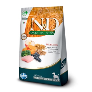 Racao Nd Ancestral Selection Caes Adultos Medio - 15kg em Oferta na Shopee