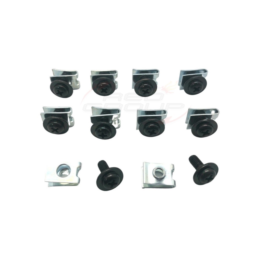 Kit C/ 10 Pçs  Presilhas Trava Da Carenagem C 125 Biz