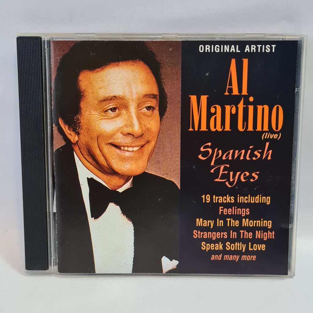 CD Al Martino - Spanish Eyes (Live) - Importado - Original