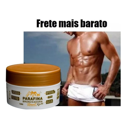 Parafina Bronzeadora Masculina - 120gr