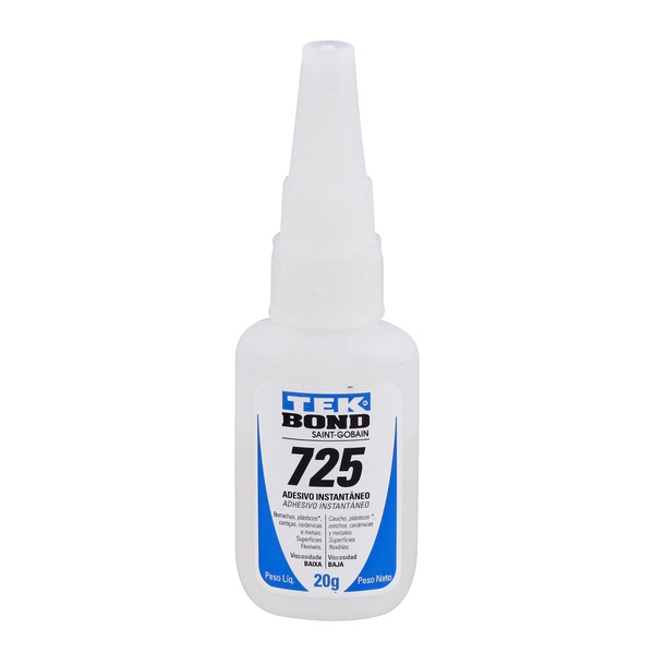 Adesivo Cola Instantâneo 20g - Tek Bond Cola Tek Bond (escolha a sua)
