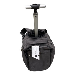 Mochila Notebook Swiis Digital Proteção Rfid Rodas Usb Smart