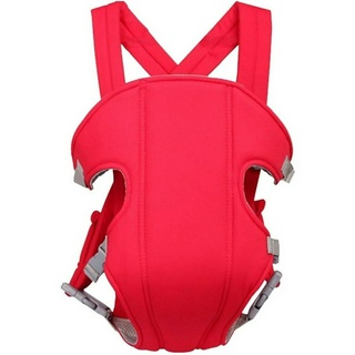 Canguru Para Bebê 3 Posições Carregador Ergonomico Conforto Vermelho